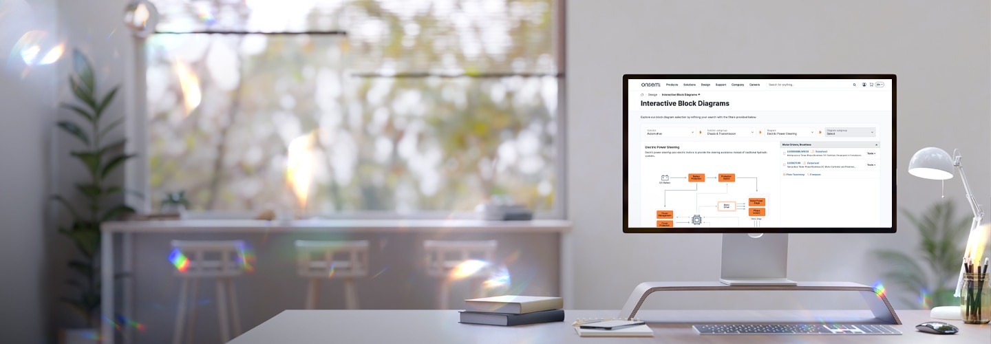 Interactive Block Diagram tool by onsemi